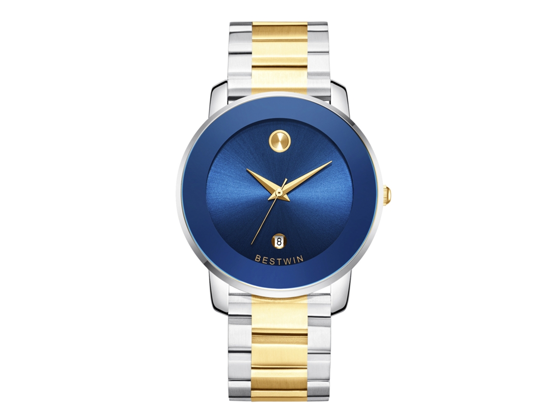 Reloj De Cuarzo Para Hombre (azul)