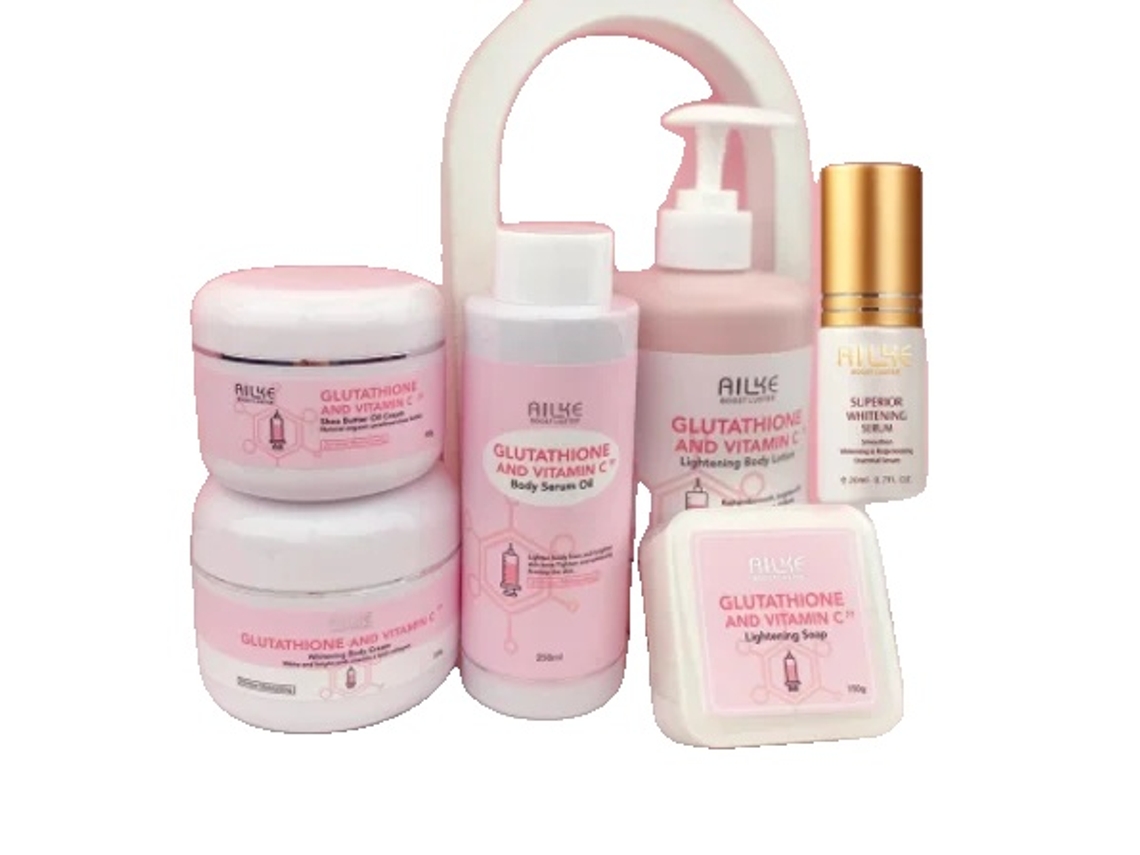 Loción para la piel, fórmula iluminadora, crema hidratante, kit OEM 6 en 1