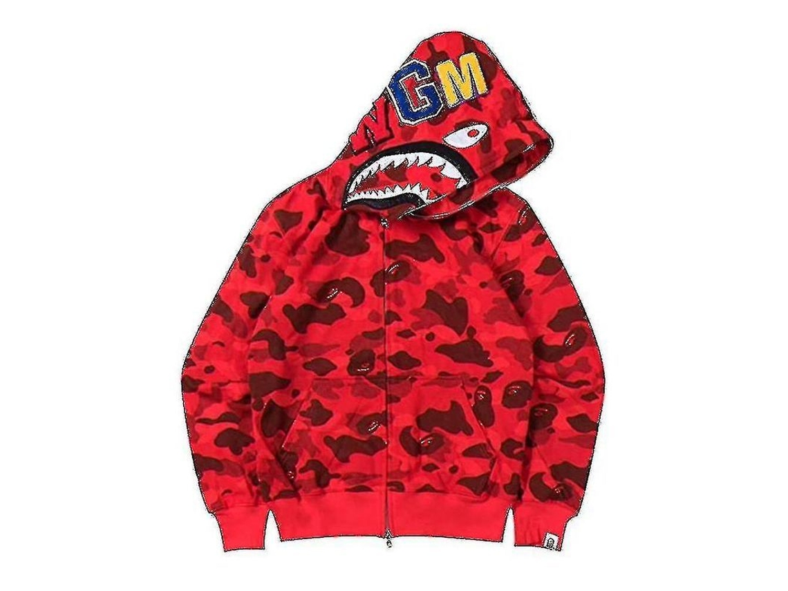 2026-sudadera Con Capucha Camuflaje Para Hombre Chico Con Cremallera Suelta Y Estilo Casual