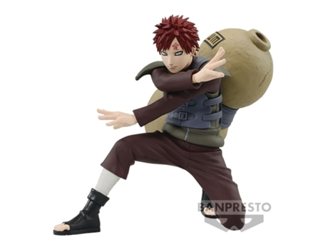 Figura Naruto Shippuden - estrellas vibratorias - gaara &#8545 13CM BANPRESTO