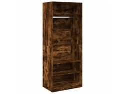 Armario Roble Ahumado MAISON EXCLUSIVE en derivados de la madera 80x50x200 cm