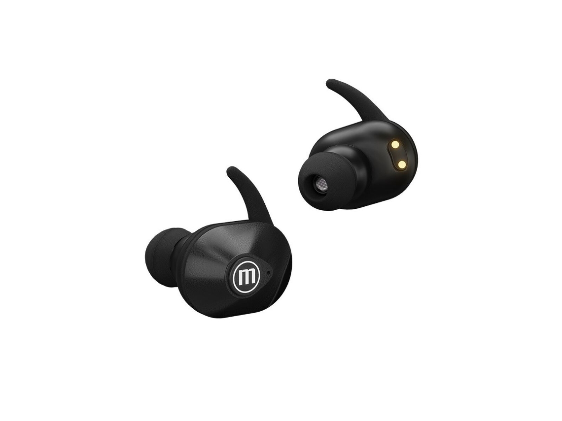 Auriculares con Micrófono MAXELL MINI DUO Negro