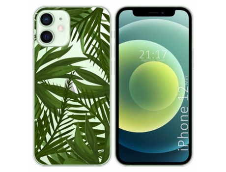 Carcasa iPhone 12 Mini (5.4) TUMUNDOSMARTPHONE Dibujos Transparente Multicolor