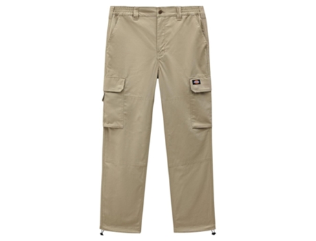 Pantalones para Mujer DICKIES Cargo elasticated comba Beige de Motociclista (27)