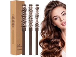 Roller Comb Sy De Pinceaux Ronds – Mini Baril Outil Coiffage Antistatique Compagnon Séchage