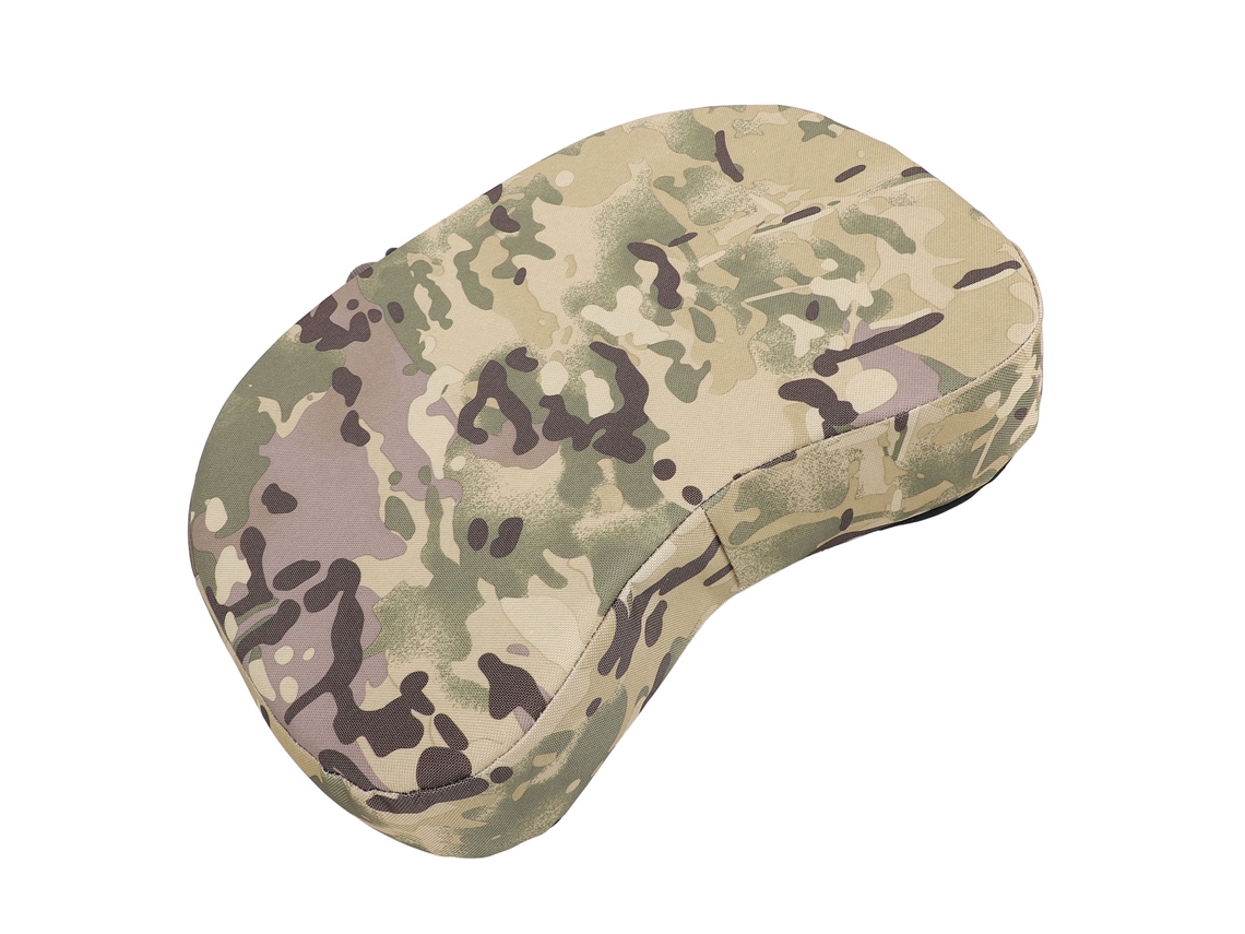Cojín portátil de camuflaje multifuncional para acampar y actividades al aire libre