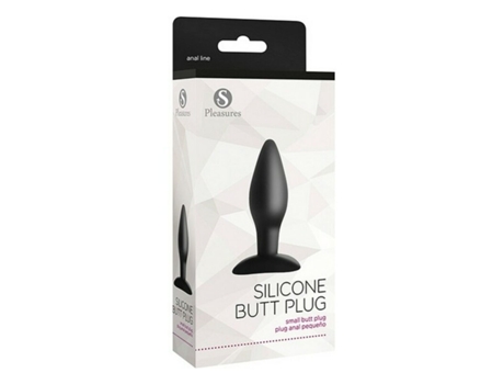 Plug Anal S Pleasures Preto (ø 3 Cm)