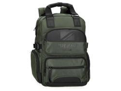 PEPE JEANS Mochila Para Portátil Poliéster Bromley Verde