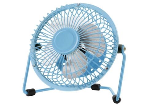 Mini ventilador USB ventilador de escritorio Mini USB de 4 pulgadas ventilador de escritorio Personal portátil ventilador de refrigeración azul BIS...