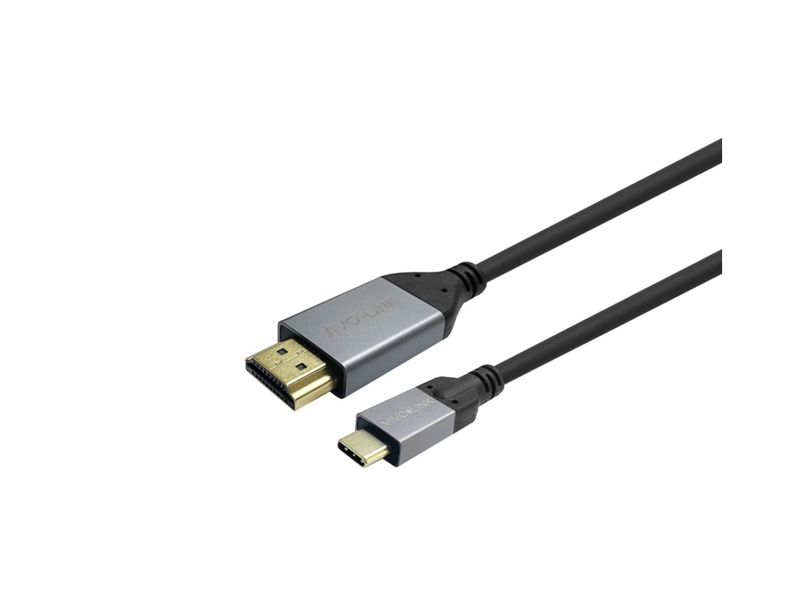 Cable USB C a HDMI 10m Negro Vivolink