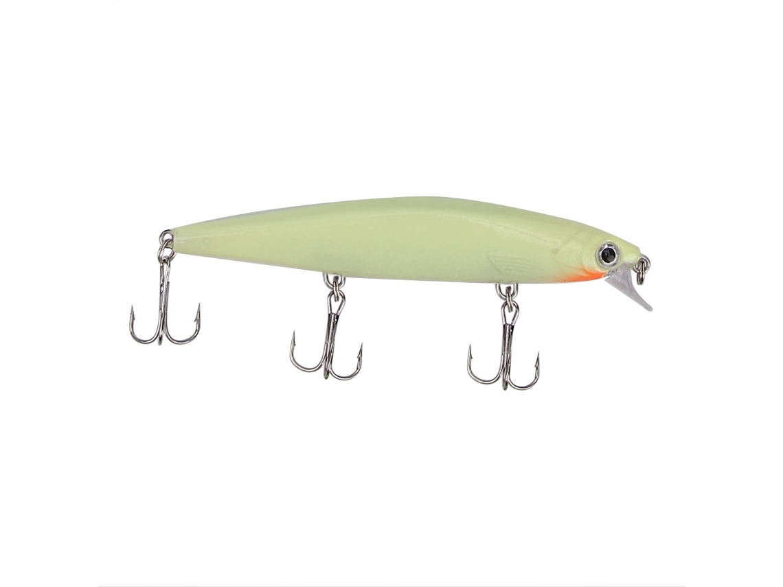 Señuelo Minnow Heng Jia De 11 Cm Con Anzuelos Para Pez Culter, Lubina Y Bass