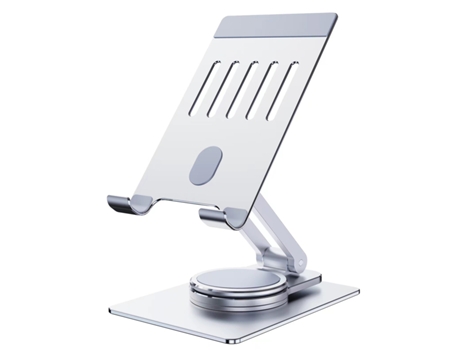 ELKUAIE Adecuado para soporte de tableta de escritorio, rotación de 360 , elevación, soporte de tableta plegable