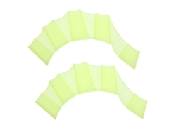 Guantes de silicona con aletas para entrenamiento de natación y buceo.