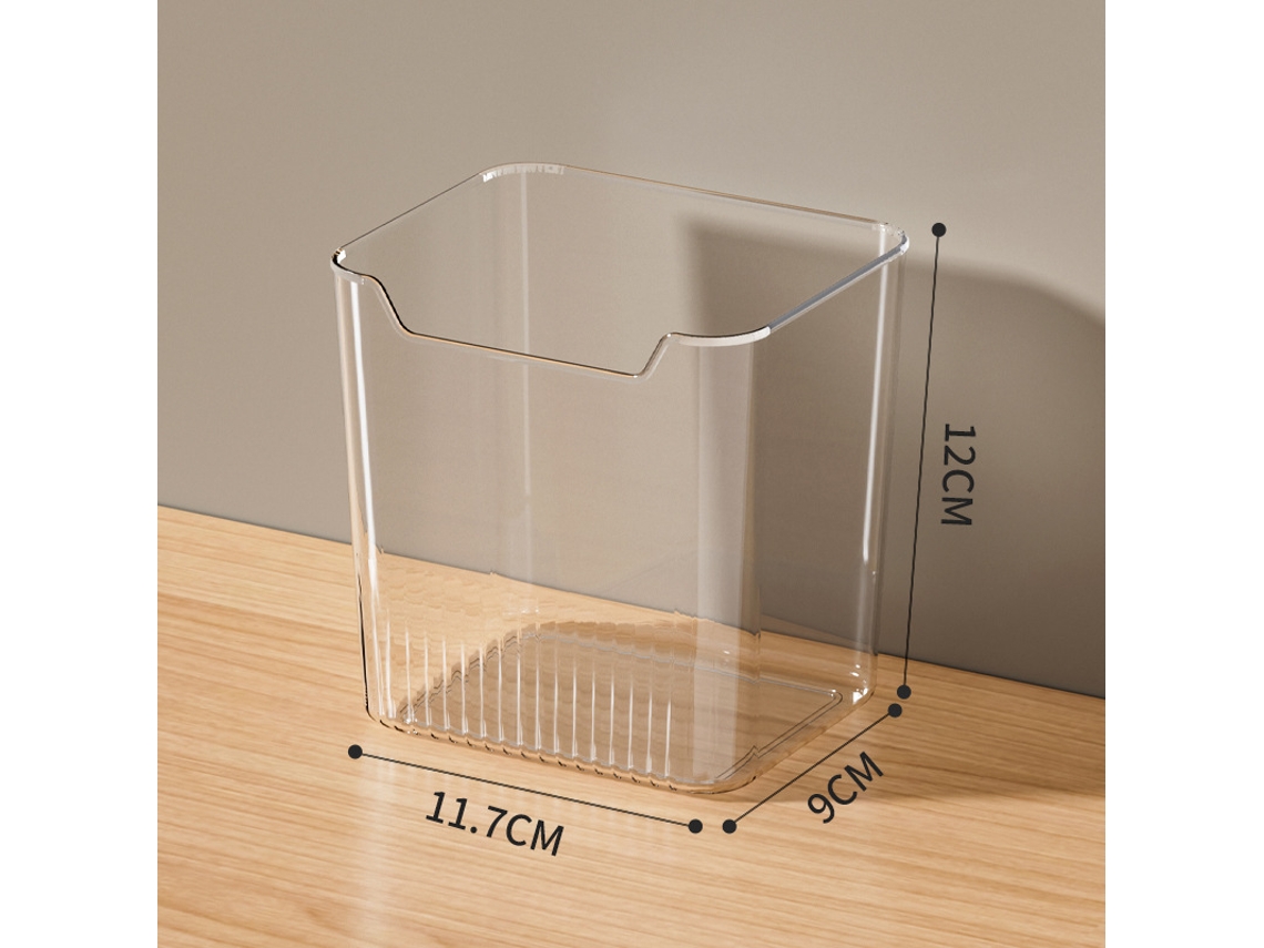 Contenedor de alimentos para refrigerador, contenedor de almacenamiento con puerta lateral, contenedor para huevos, frutas y verduras (Mdug, 1 unidad)