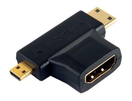 Adaptador HDMI a Mini HDMI y con Micro HDMI