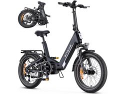 Bicicleta Eléctrica Plegable Engwe L20 3.0 Pro con App e IoT, 48V 15Ah con autonomía de hasta 160 km, sensor de par y frenos hidráulicos, carga en 2 horas.