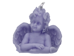 Vlola-vela Aromática Angel Exquisita Ligera Para Hogar Dormitorio Oficina Aromaterapia Regalo Púrpura