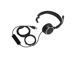 Auriculares para centro de llamadas (conectividad USB, control por cable)
