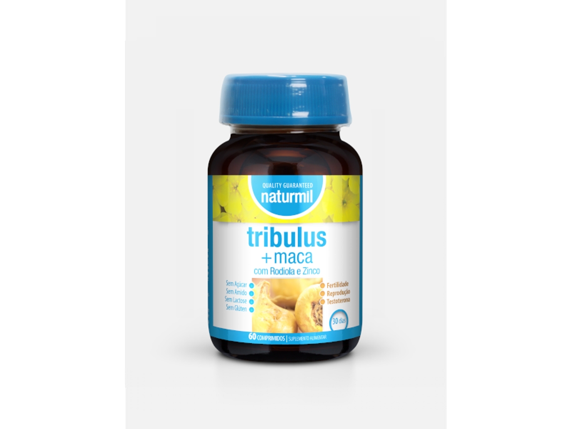 Complemento Alimentar NATURMIL Tribulus + Maca 60 Comprimidos