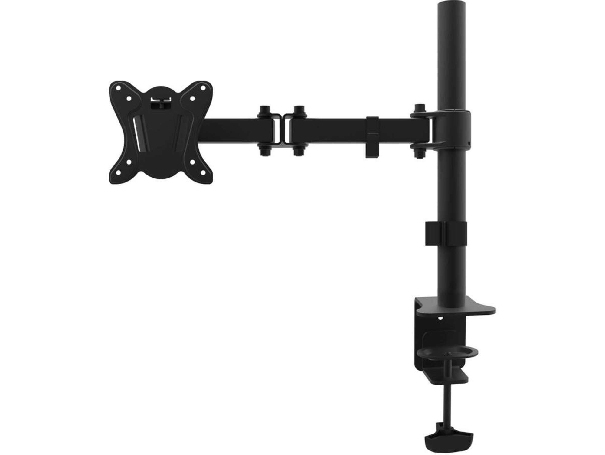 Soporte de Mesa para Pantallas Planas EQUIP 650151 68,6 cm (27") Clamp Negro