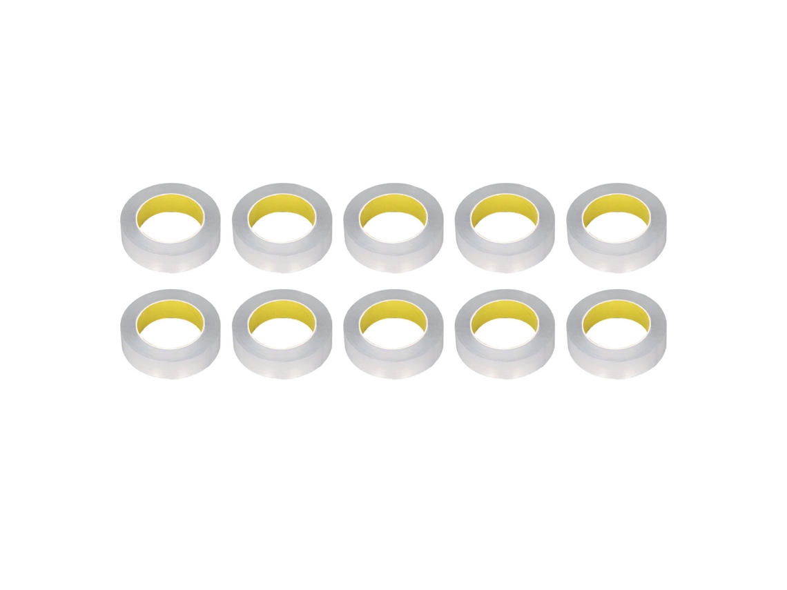 10 rollos de cinta adhesiva acrílica transparente de doble cara de alta resistencia para la instalación de fotos y pósteres.