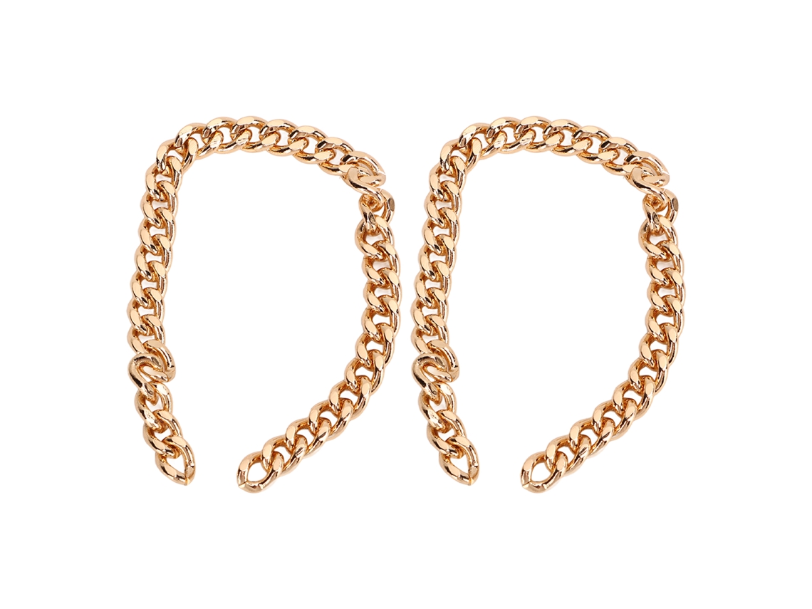 Cordones de cobre de 10 m para hacer joyas, bolsos, collares y pulseras. Oro.