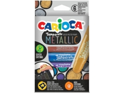 Gouaches CARIOCA Temperello Metallic Multicolor (6 Und)
