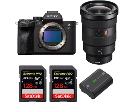 Kit Cámara Mirrorless, Objectivo y Accesorios SONY Alpha a7S III (12.1 MP - Sensor: Exmor R - ISO: 80 102400) | Worten.es