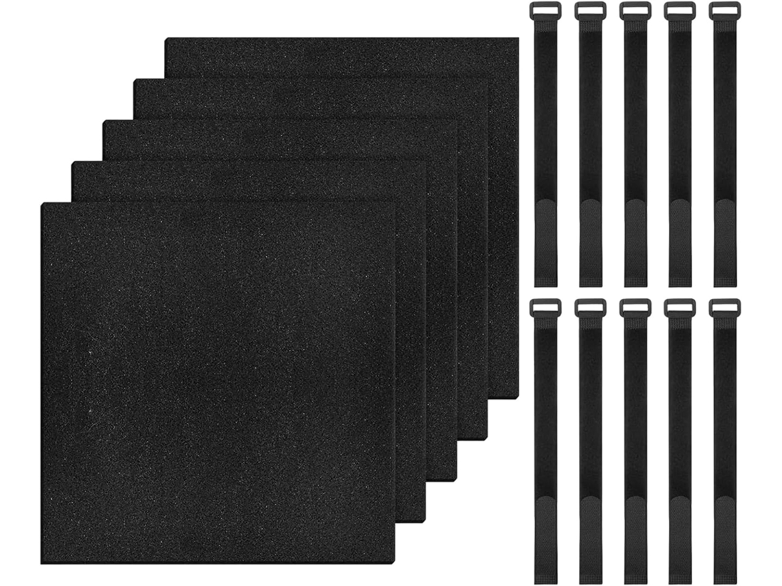 Juego De 5 Protectores Antideslizantes Para Peldaños De Escaleras Con 10 Correas Ajustables Para Escaleras