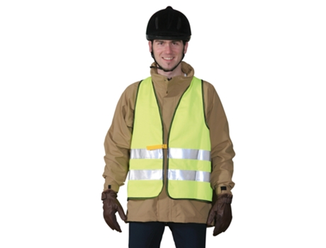 Chaleco Unisex KERBL Seguridad Amarillo (Talla Única)
