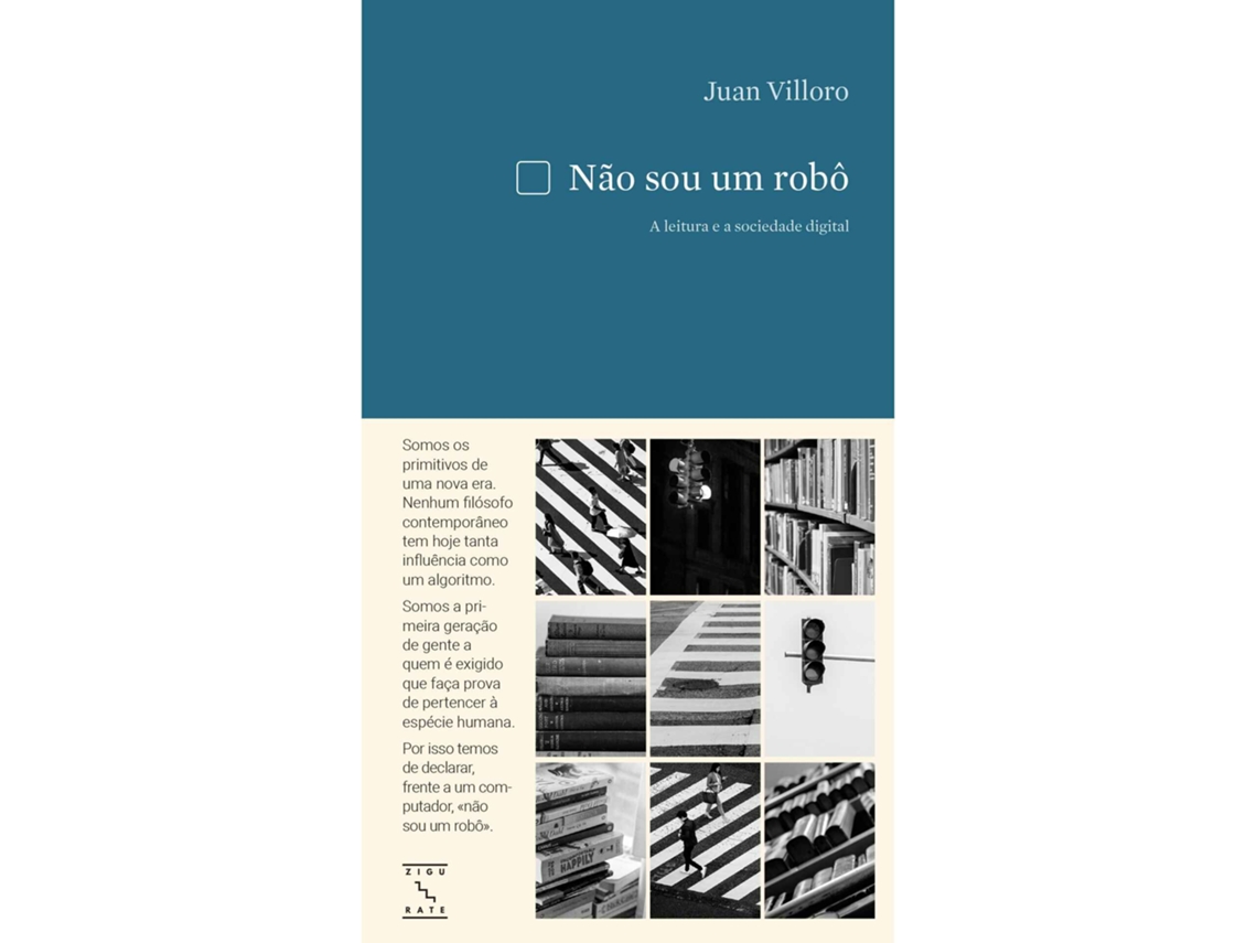 Libro Não Sou Um Robô De Juan Villoro (portugués)