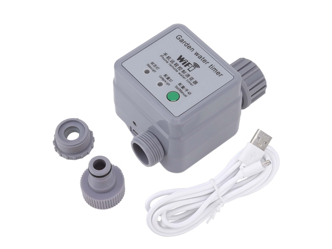 Timer De Riego Inteligente Wifi Control Remoto Automatizado Con Alimentación Usb Para Jardines Y Balcones