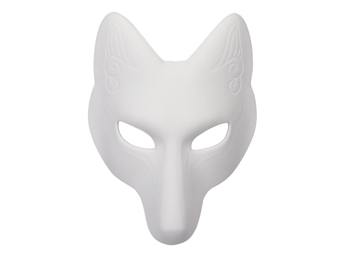 2026altiro-máscaras De Halloween Estilo Japonés (soporta Diy, Cubre Cabeza)
