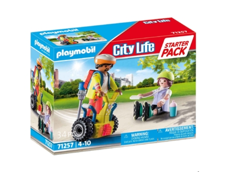 City Life Starter Pack Rescate Con Balance Racer PLAYMOBIL
