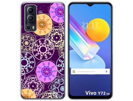 Carcasa Vivo Y52 5G TUMUNDOSMARTPHONE Dibujos Multicolor