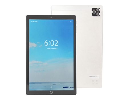 Tablet YIZHOOD B8 4G Android 10.1 5G Wi-Fi (10Inch - 6GB RAM - 128GB - Plata)