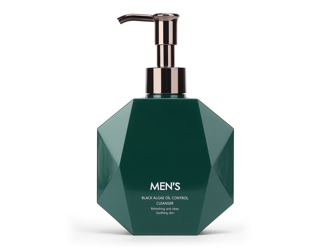 Limpiador facial para hombres, control de grasa, elimina el acné