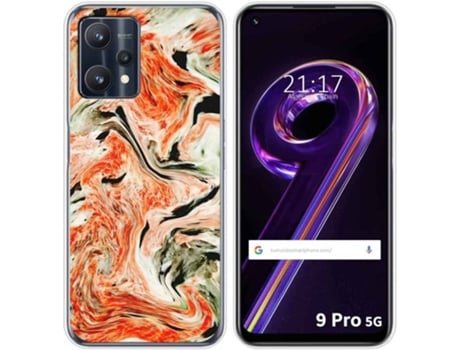 Carcasa para Realme 9 Pro 5G TUMUNDOSMARTPHONE Dibujos Mármol 12 Multicolor