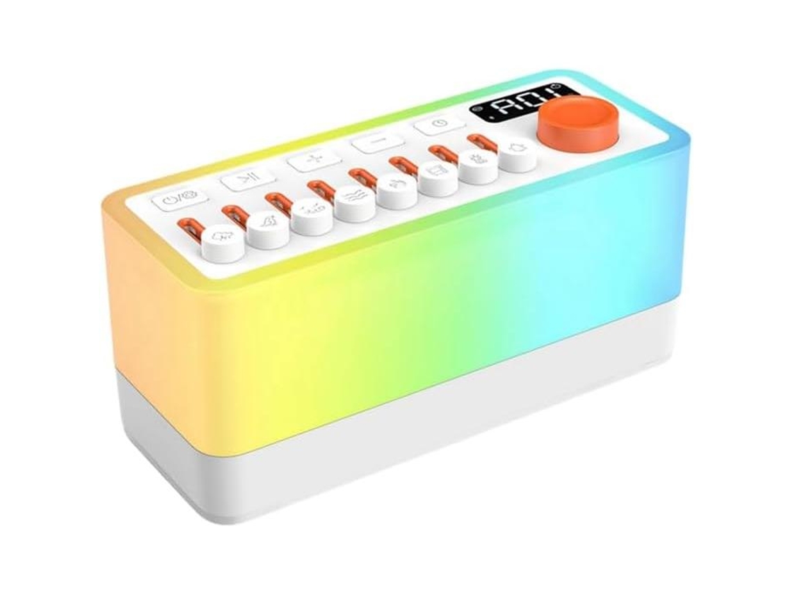 Altavoz Bluetooth: Ayuda Para Dormir, 8 Efectos De Sonido De Ruido Blanco Natural Y Relajación.
