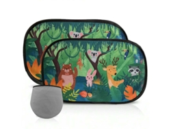 Parasol Infantil Para Coche Henten Home 51 X 31 Cm - Protección Solar Y Contra El Calor (2 Unidades)