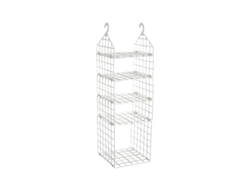 1pcs Estante de armario colgante de plástico Allinless