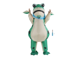 Disfraz inflable de animal para carnaval, divertido, talla 150-190 cm