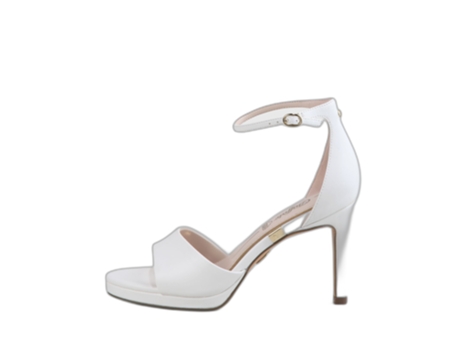 Sandalias de Tacón para Mujer BUFFALO (39 - Blanco)