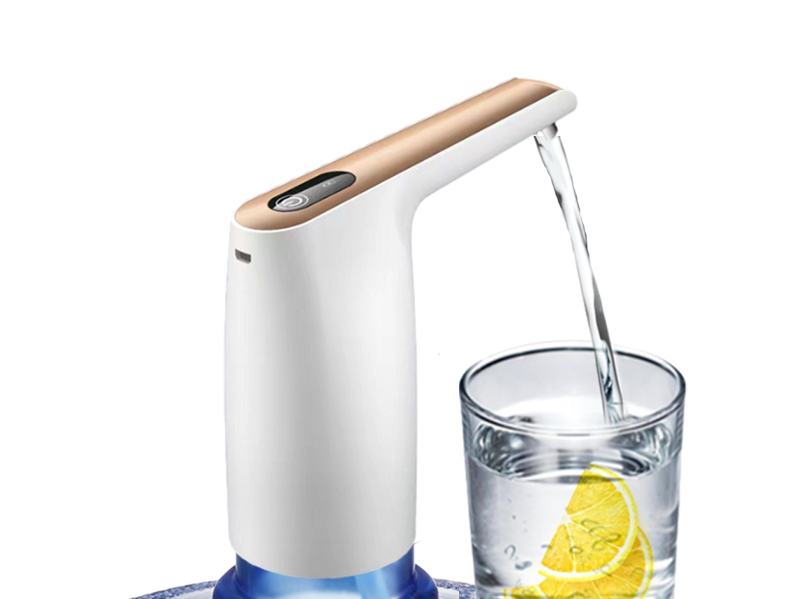 Bomba de agua eléctrica portátil recargable, bomba automática para botellas de agua con carga USB RELAVAEV