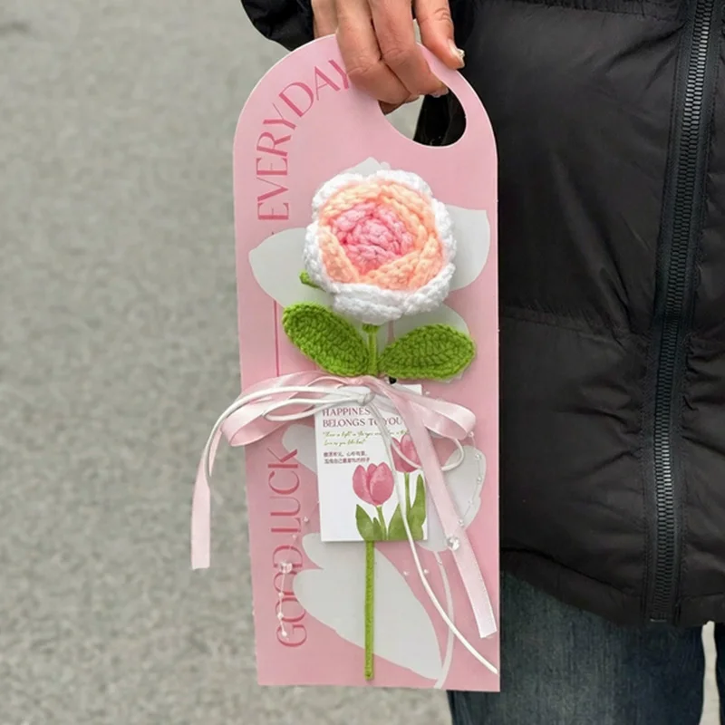 Flores De Crochê Feitas À Mão, Um Presente De Formatura. Buquês Artificiais Para Festas.