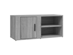 Maison Exclusive - Mueble Para Tv Madera Contrachapada Gris Sonoma 80x31,5x36 Cm