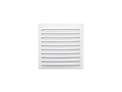 Rejilla De Ventilación En Aluminio Blanco 15x15cm Cis