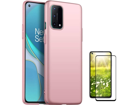 Funda + Protector de Pantalla Oppo A74 Turtleshell Rosa