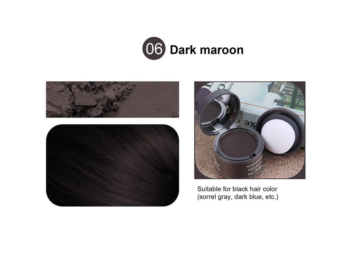 Corrector Instantáneo De Raíces Para Hombres Y Mujeres, Cubre La Pérdida De Cabello Castaño Oscuro.