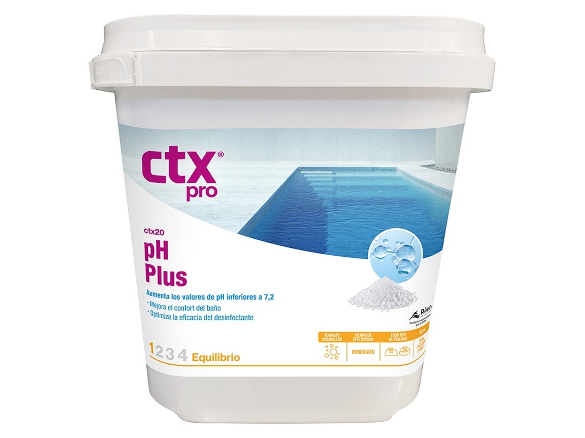 Granulado Incrementador de Ph CTX-20 Envase 5 kg